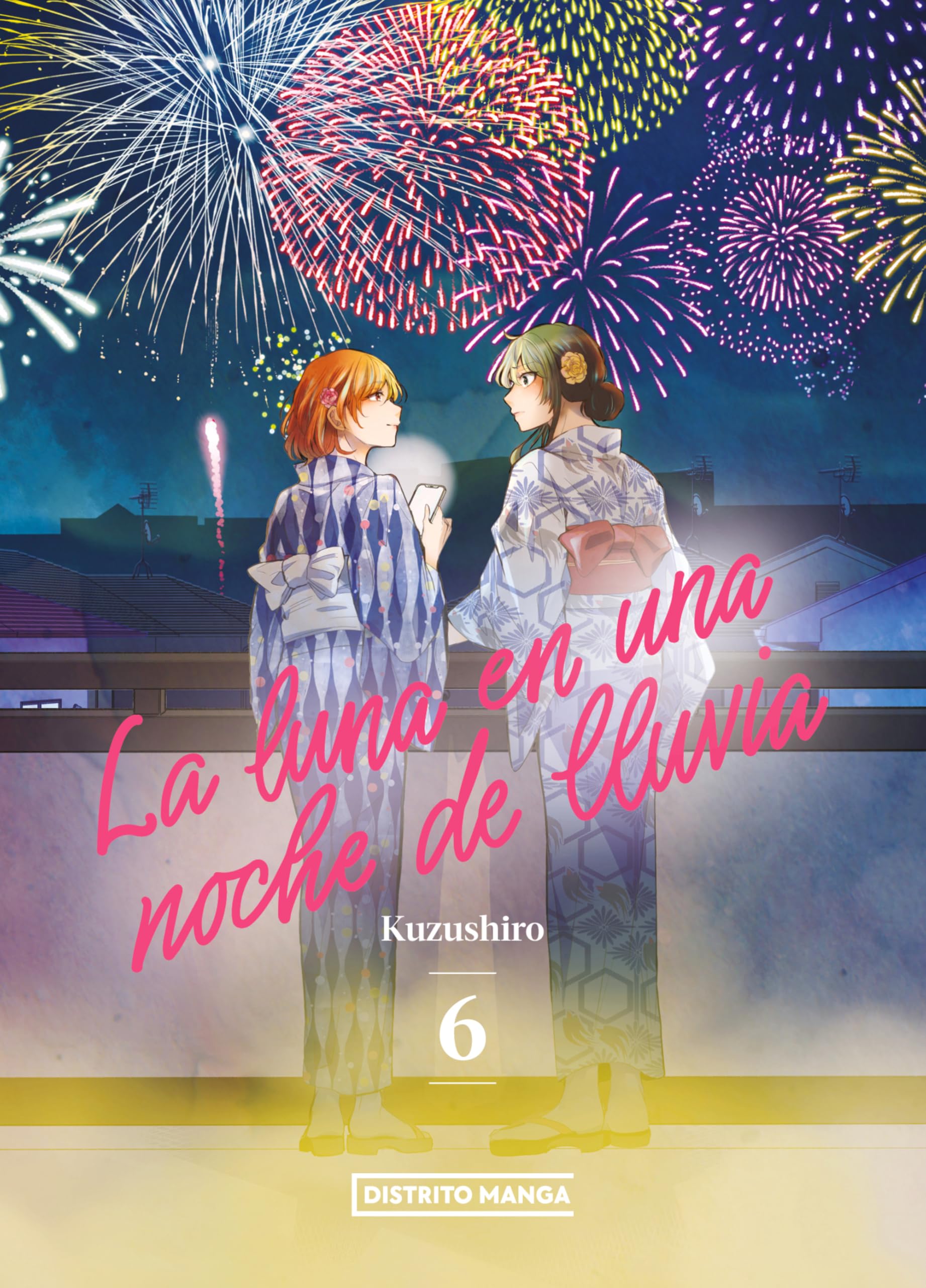 jaquette livre La luna en una noche de lluvia 6 (Yuri)