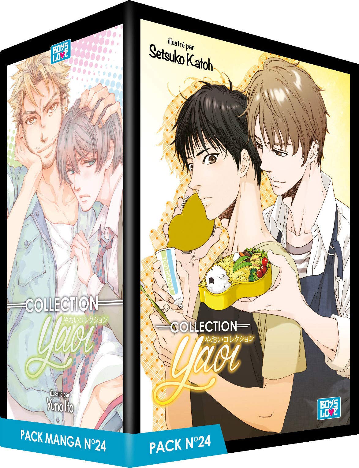 jaquette album Pack Boy's Love - Partie 24 - 5 Mangas (Livres) - Yaoi