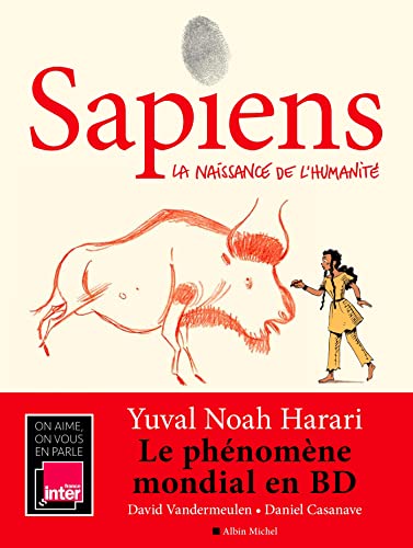 jaquette album Sapiens Tome 1 - La Naissance De L'humanité