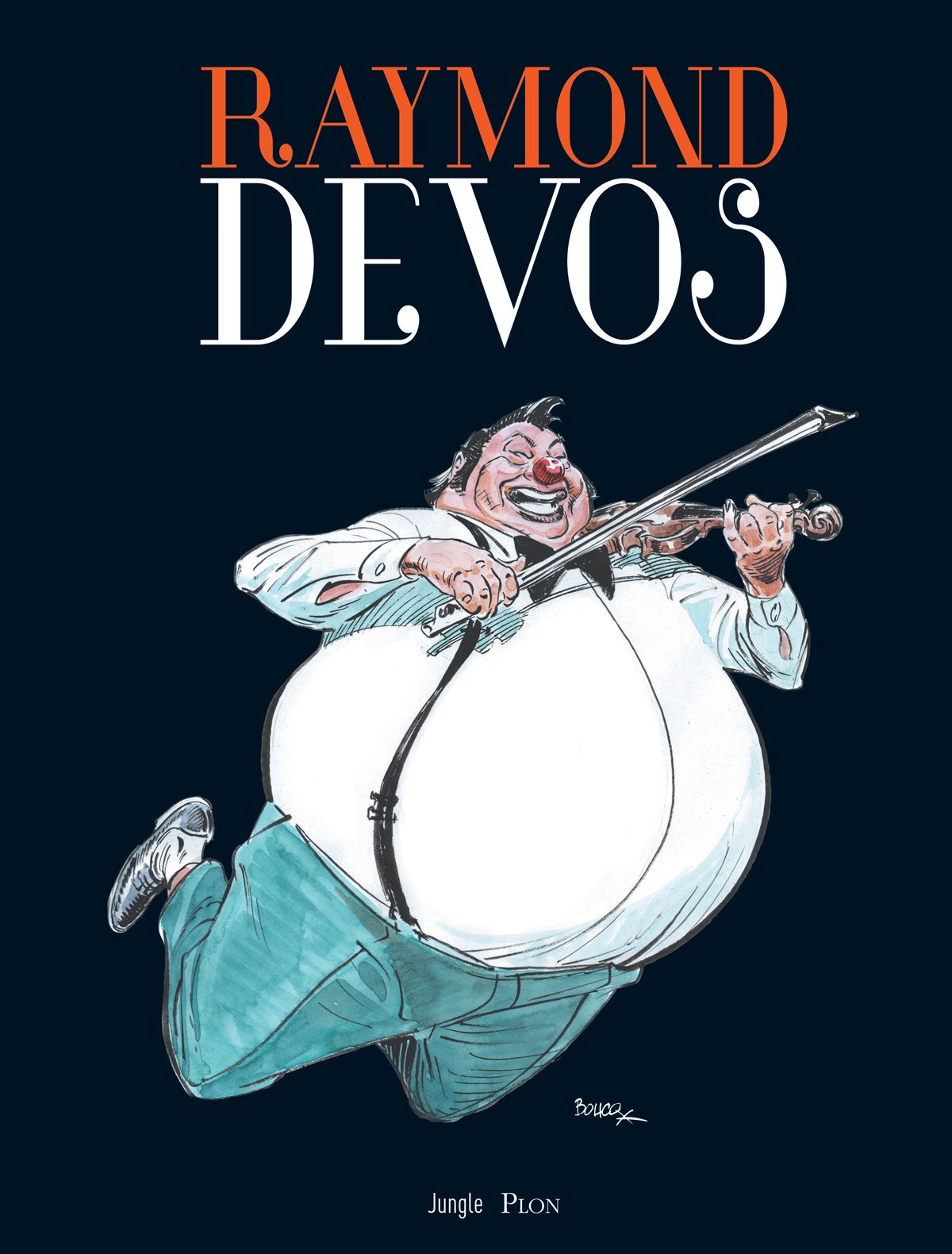 jaquette album Raymond Devos en bd