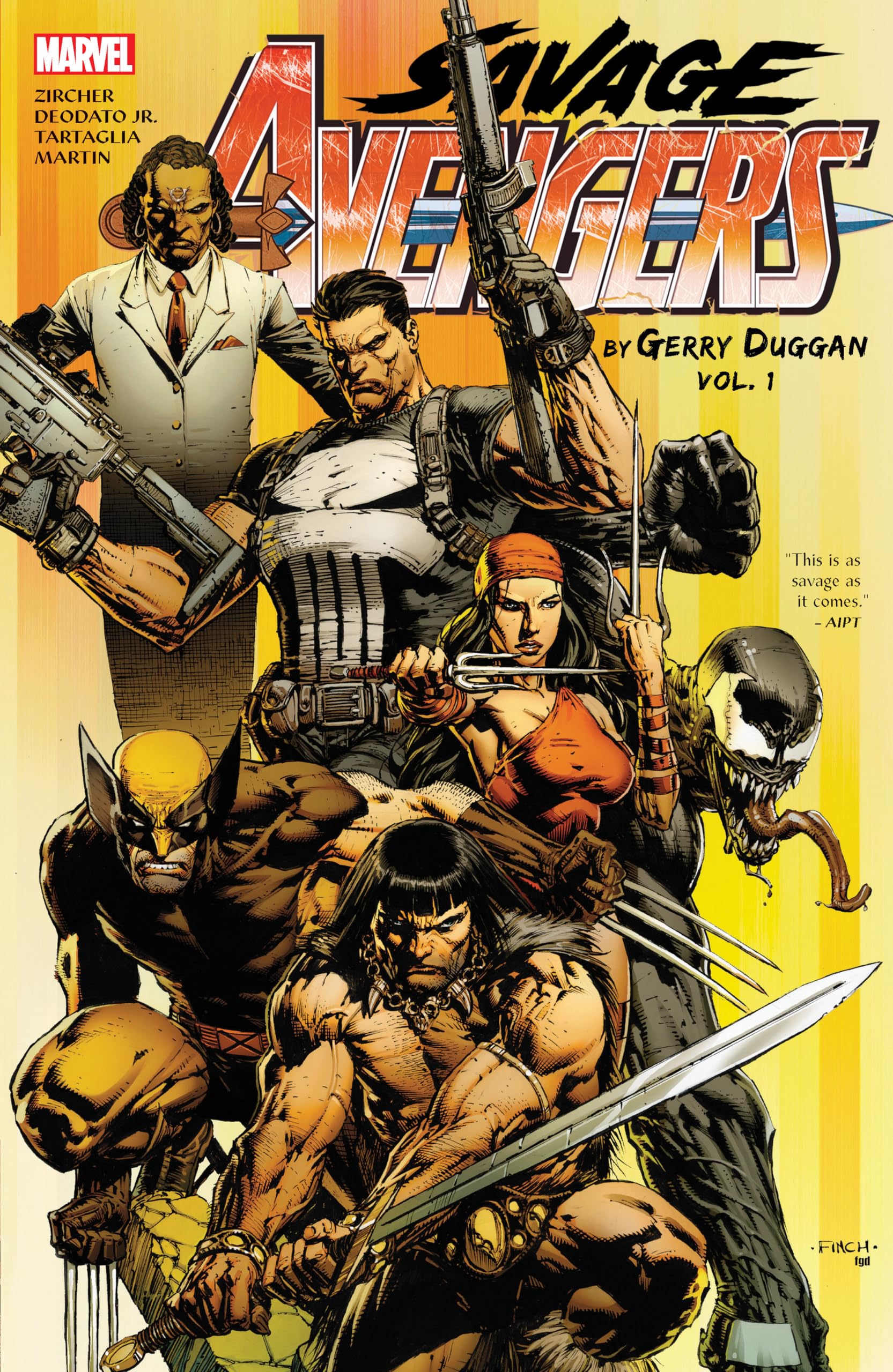 jaquette album SAVAGE AVENGERS BY GERRY DUGGAN VOL. 1