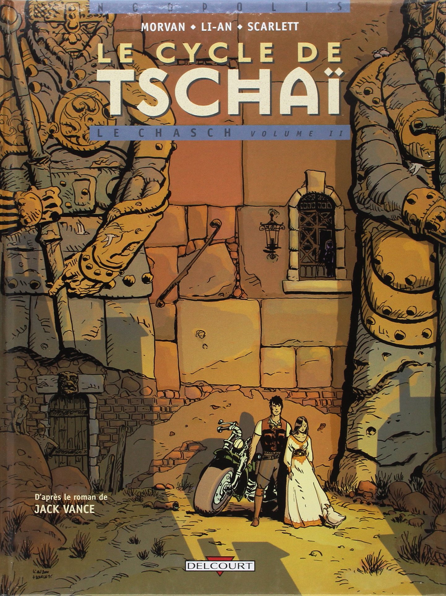 jaquette album Le Cycle de de Tschaï, tome 2 : Le Chasch