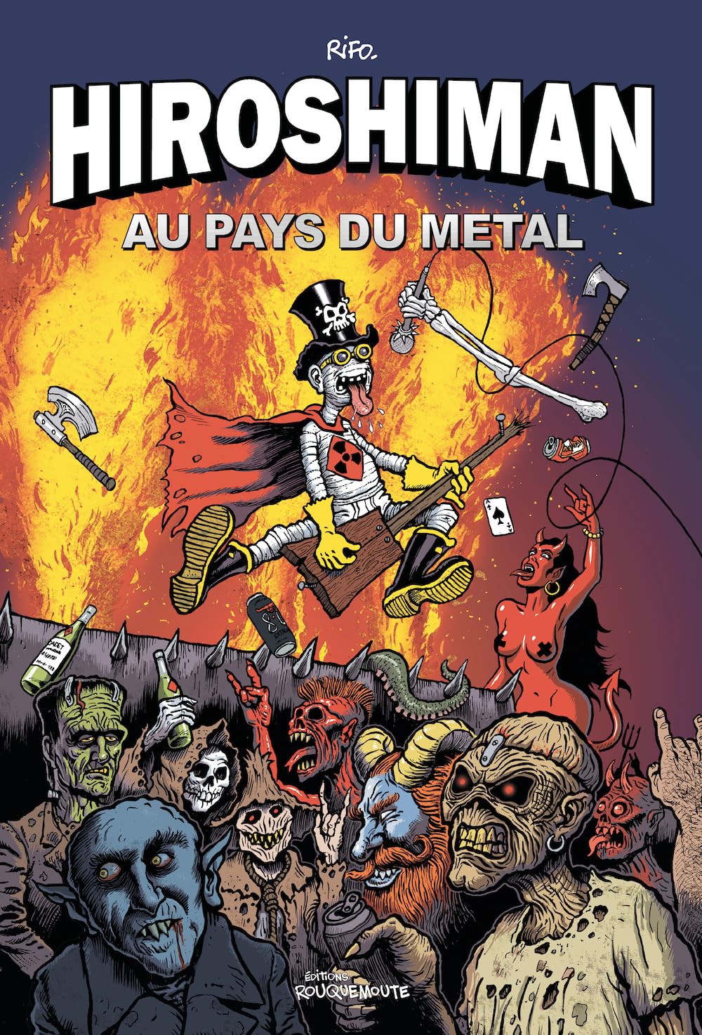 jaquette album HIROSHIMAN AU PAYS DU METAL