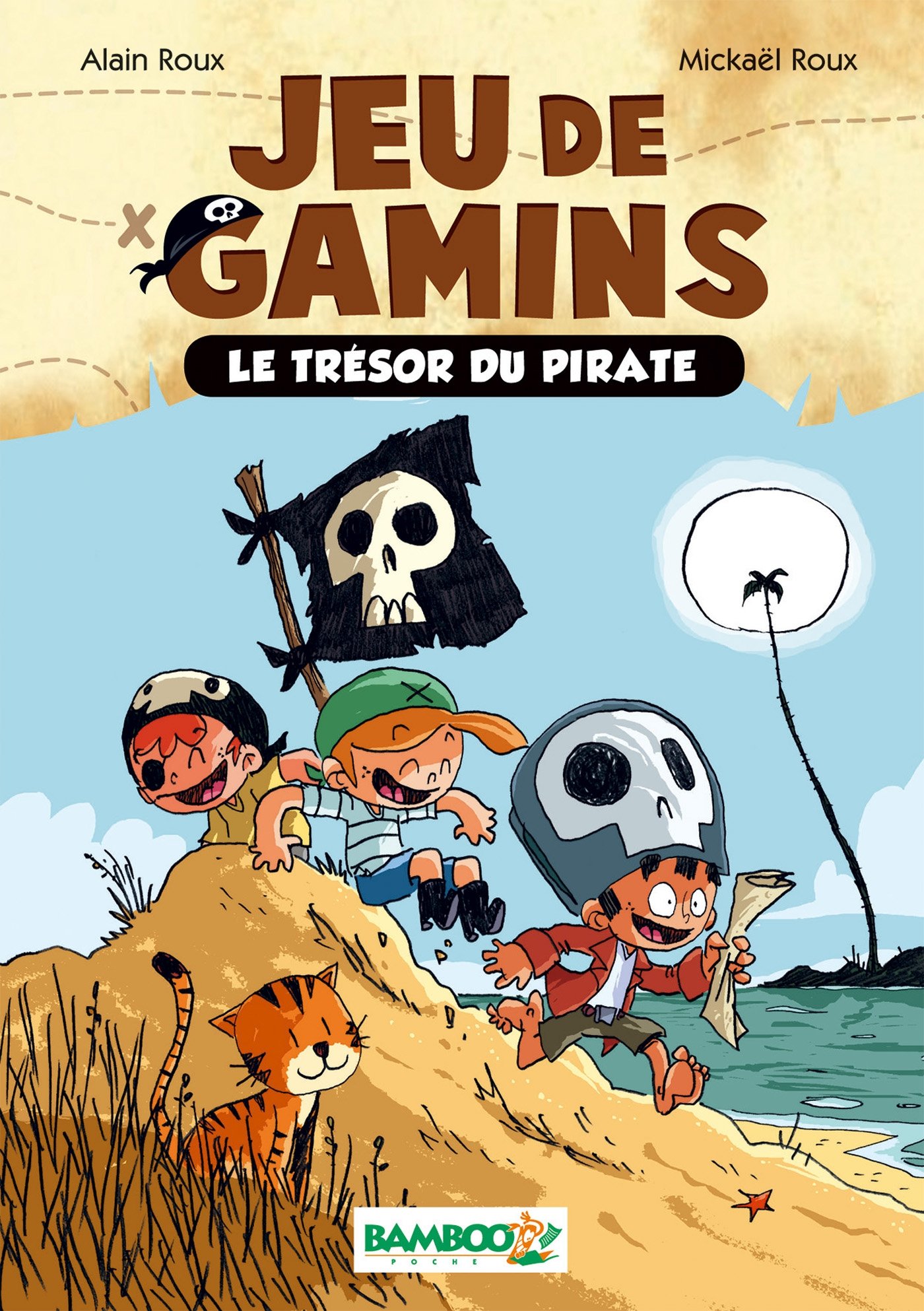 jaquette album Jeu de gamins - Poche - tome 01: Le trésor du pirate