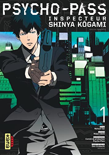 jaquette album Psycho-pass Inspecteur Shinya Kogami - Tome 1