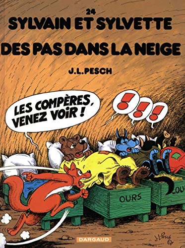 jaquette album Sylvain Et Sylvette Tome 24 - Des Pas Dans La Neige