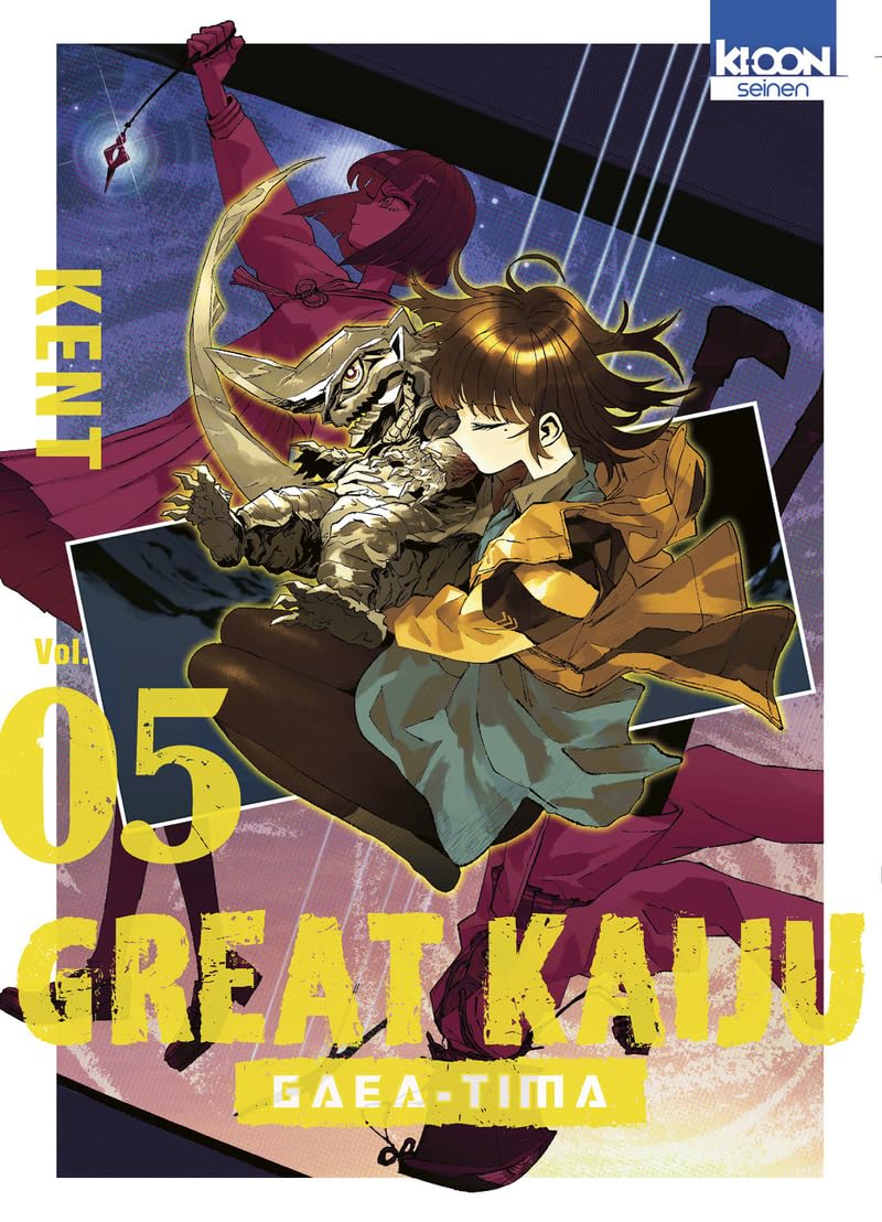 jaquette album Great Kaiju Gaea-Tima T05