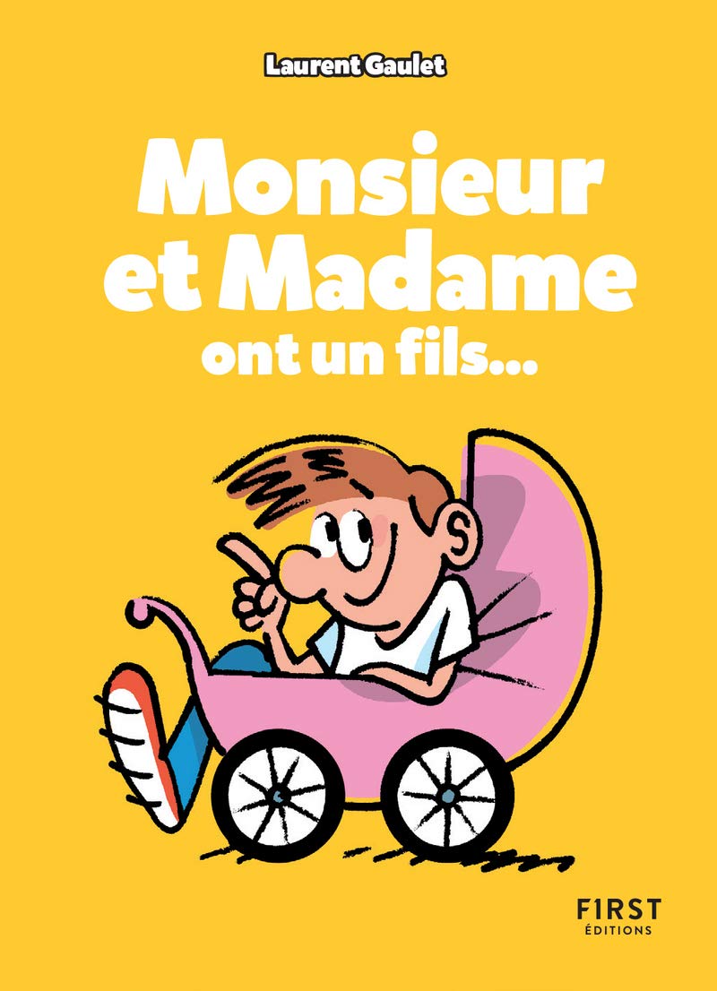 jaquette album Monsieur et madame ont un fils - Petit livre
