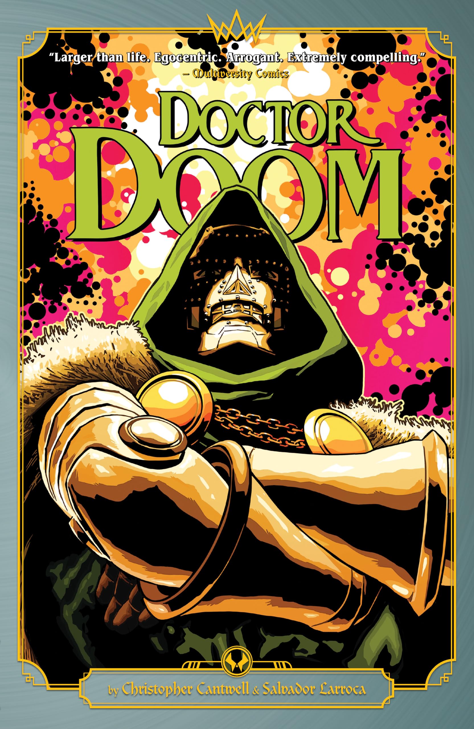 jaquette album DOCTOR DOOM BY CANTWELL & LARROCA