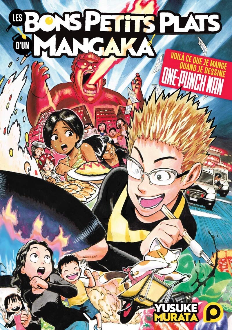 jaquette album Les bons petits plats d'un Mangaka (1)