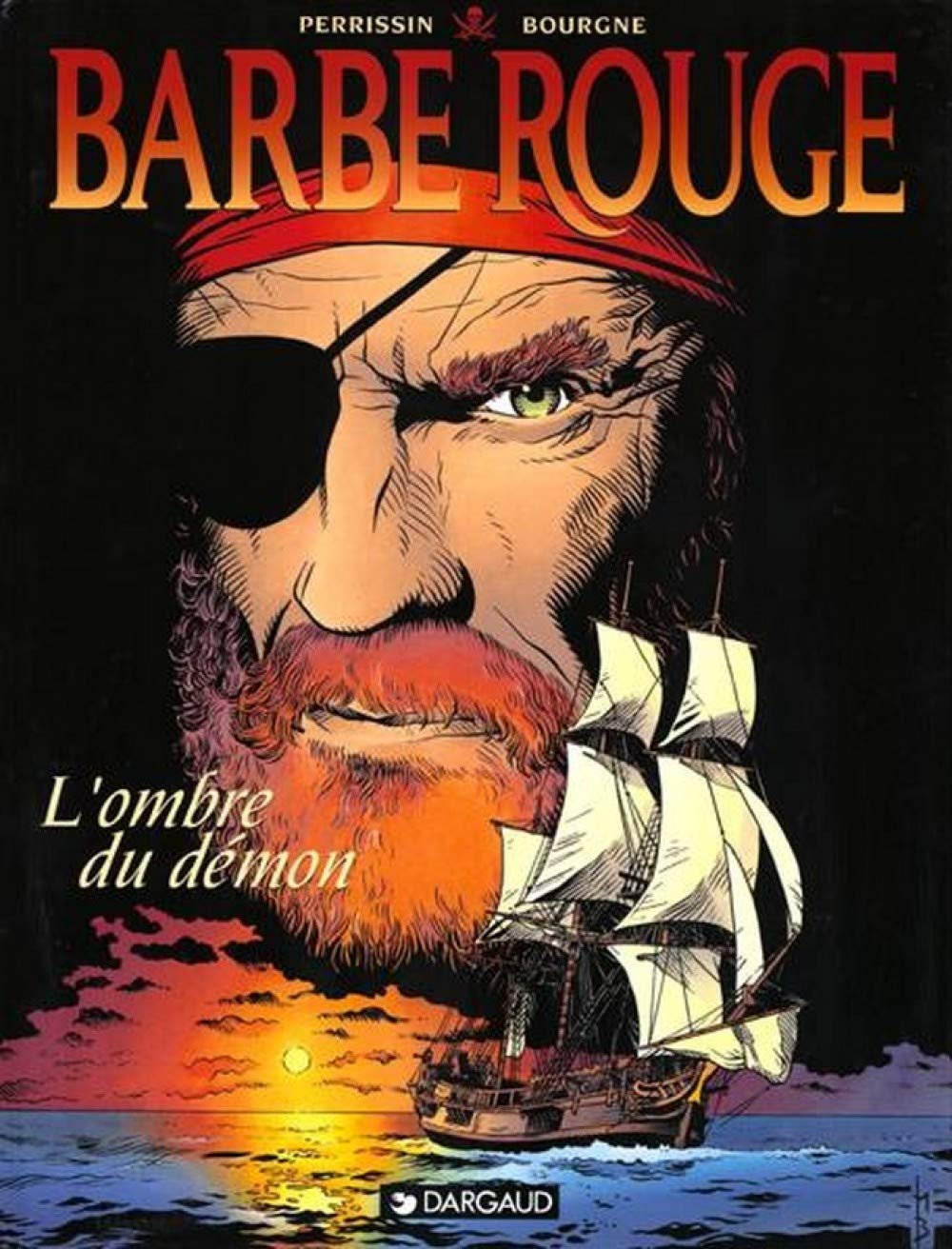 jaquette album Barbe Rouge, tome 25 : L' Ombre du démon