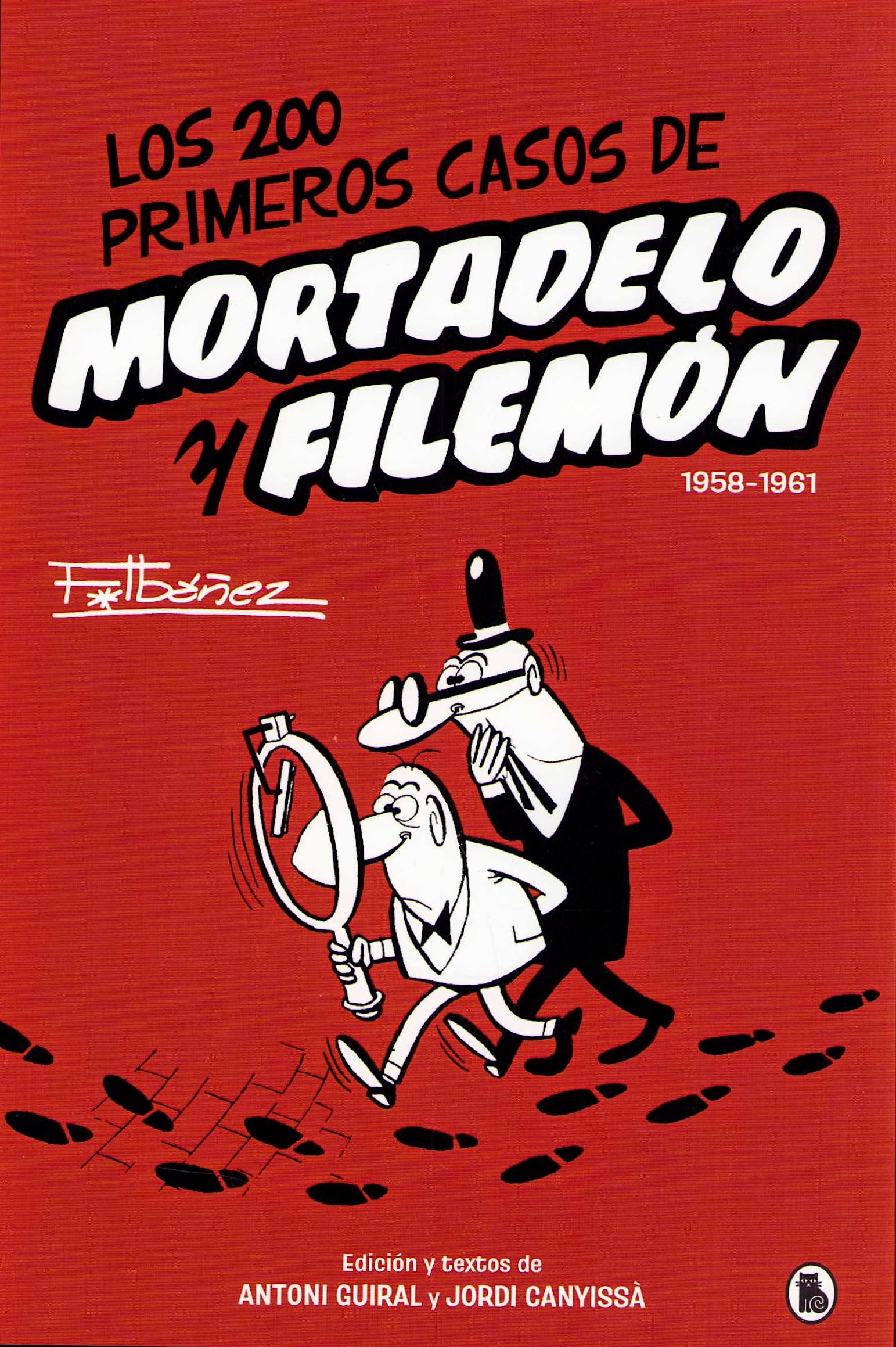 jaquette album Los 200 primeros casos de Mortadelo y Filemón