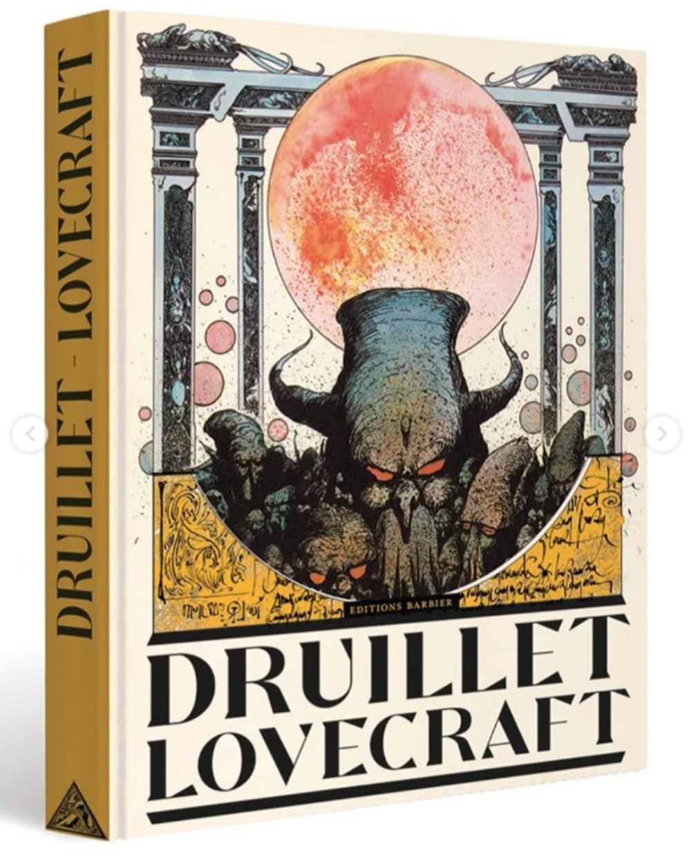 jaquette album Druillet / Lovecraft