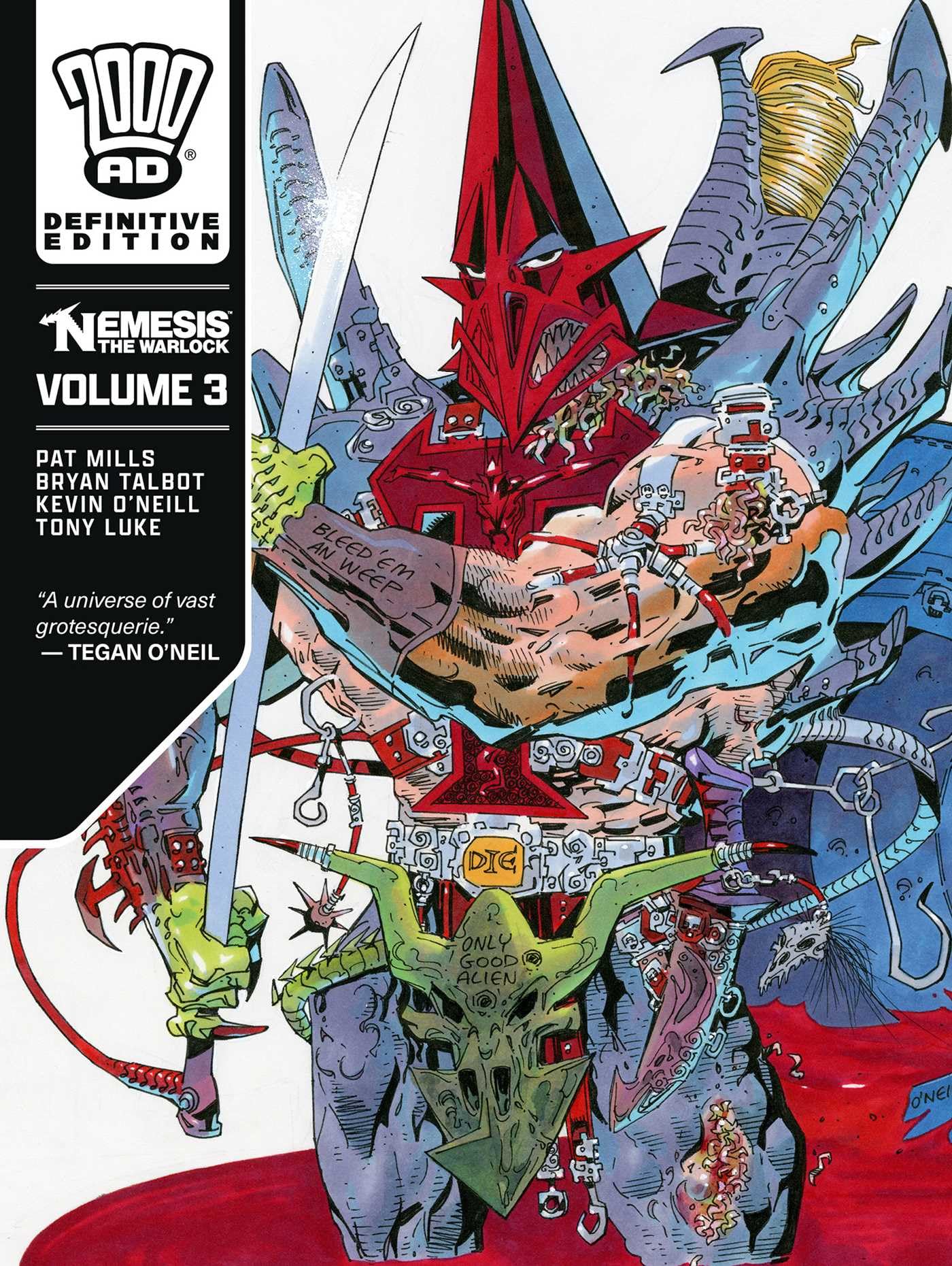 jaquette album Nemesis the Warlock - The Definitive Edition, volume 3 (Volume 3)