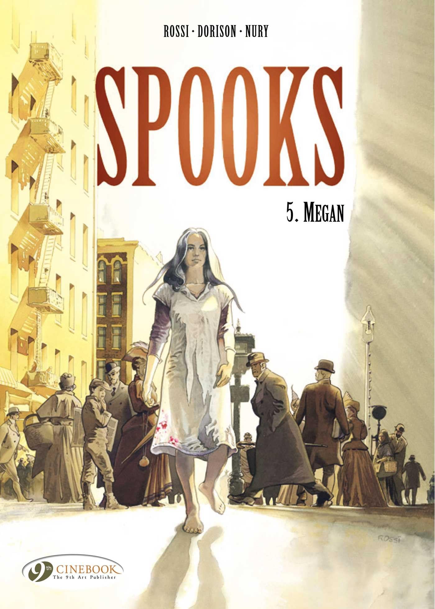 jaquette album Spooks - tome 5 Megan (5)