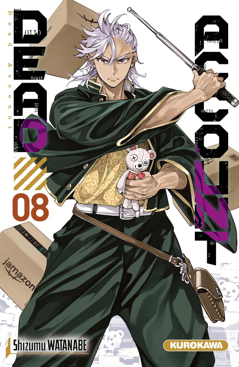 jaquette album Dead Account - Tome 8