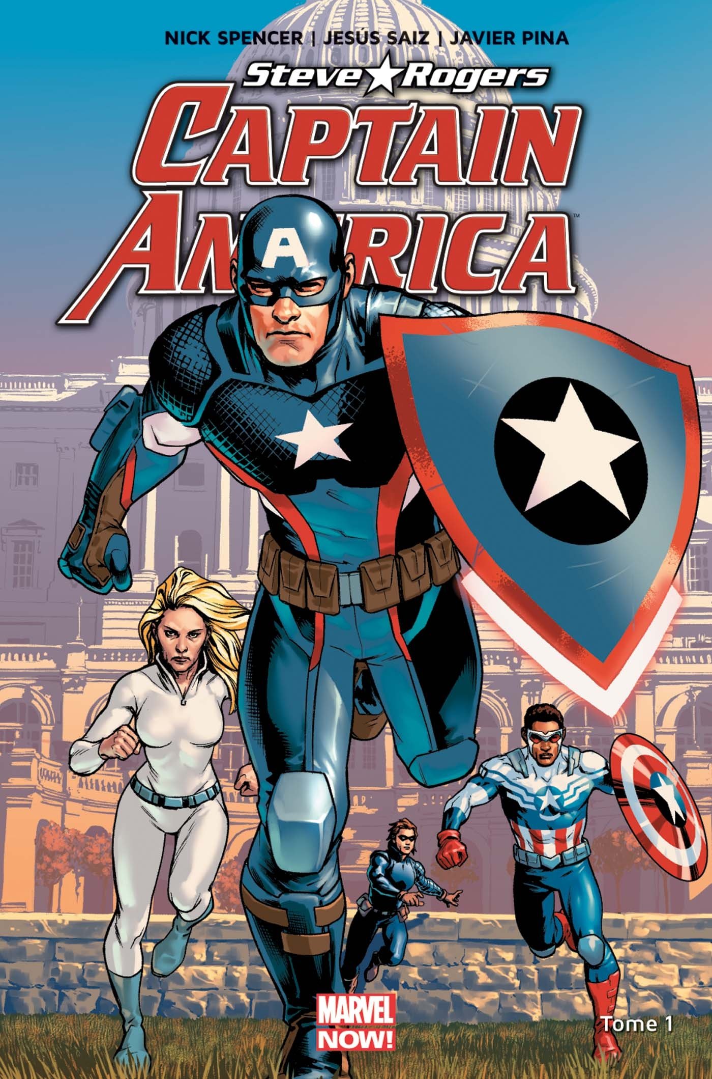 jaquette album Captain America : Steve Rogers T01