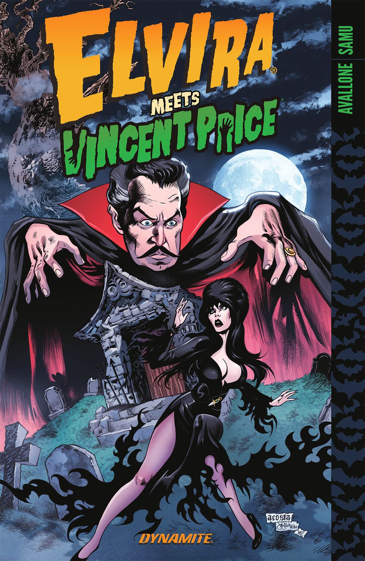 jaquette album Elvira Meets Vincent Price