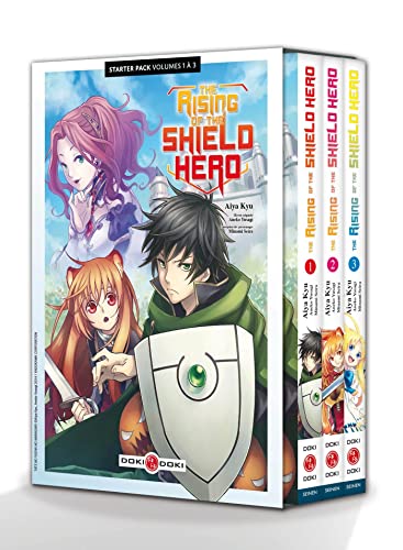 jaquette album The Rising Of The Shield Hero - Coffret En 3 Volumes : Tomes 1 À 3