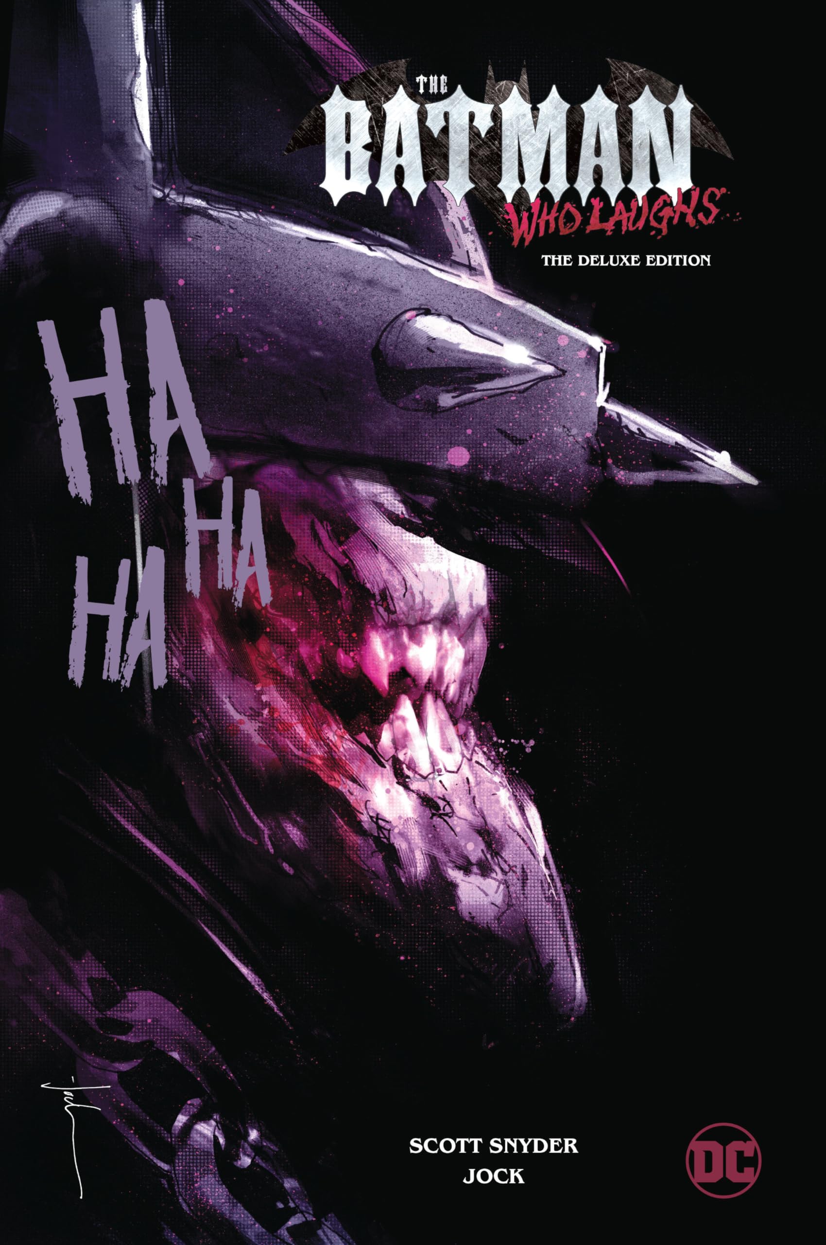 jaquette album The Batman Who Laughs: The Deluxe Edition