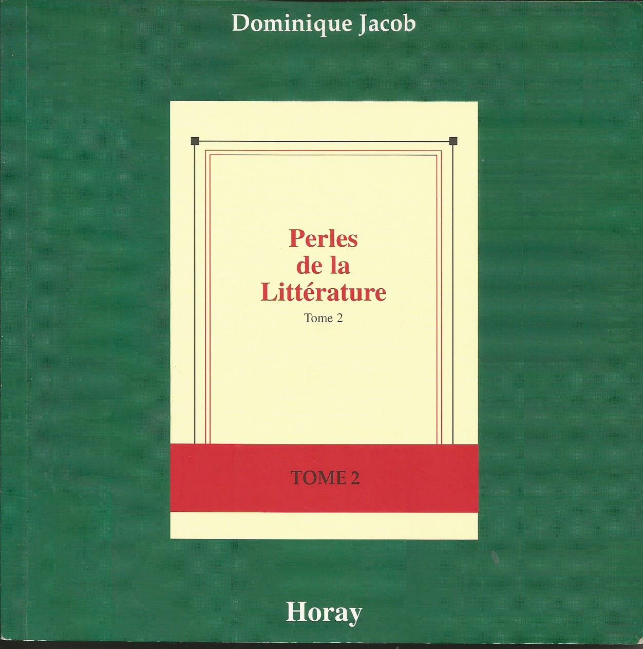 jaquette album Perles de la littérature, tome 2