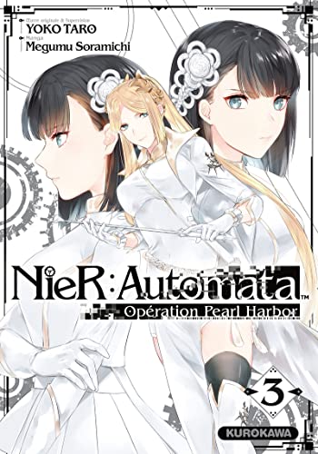 jaquette album Nier: Automata - Opération Pearl Harbor - Tome 3