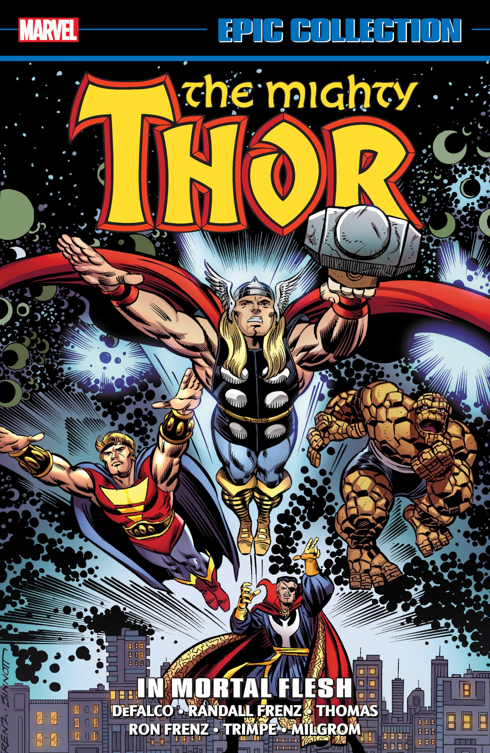 jaquette album THOR EPIC COLLECTION: IN MORTAL FLESH [NEW PRINTING]