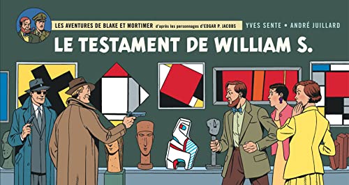 jaquette album Les Aventures De Blake Et Mortimer Tome 24 - Le Testament De William S. - Version Strips