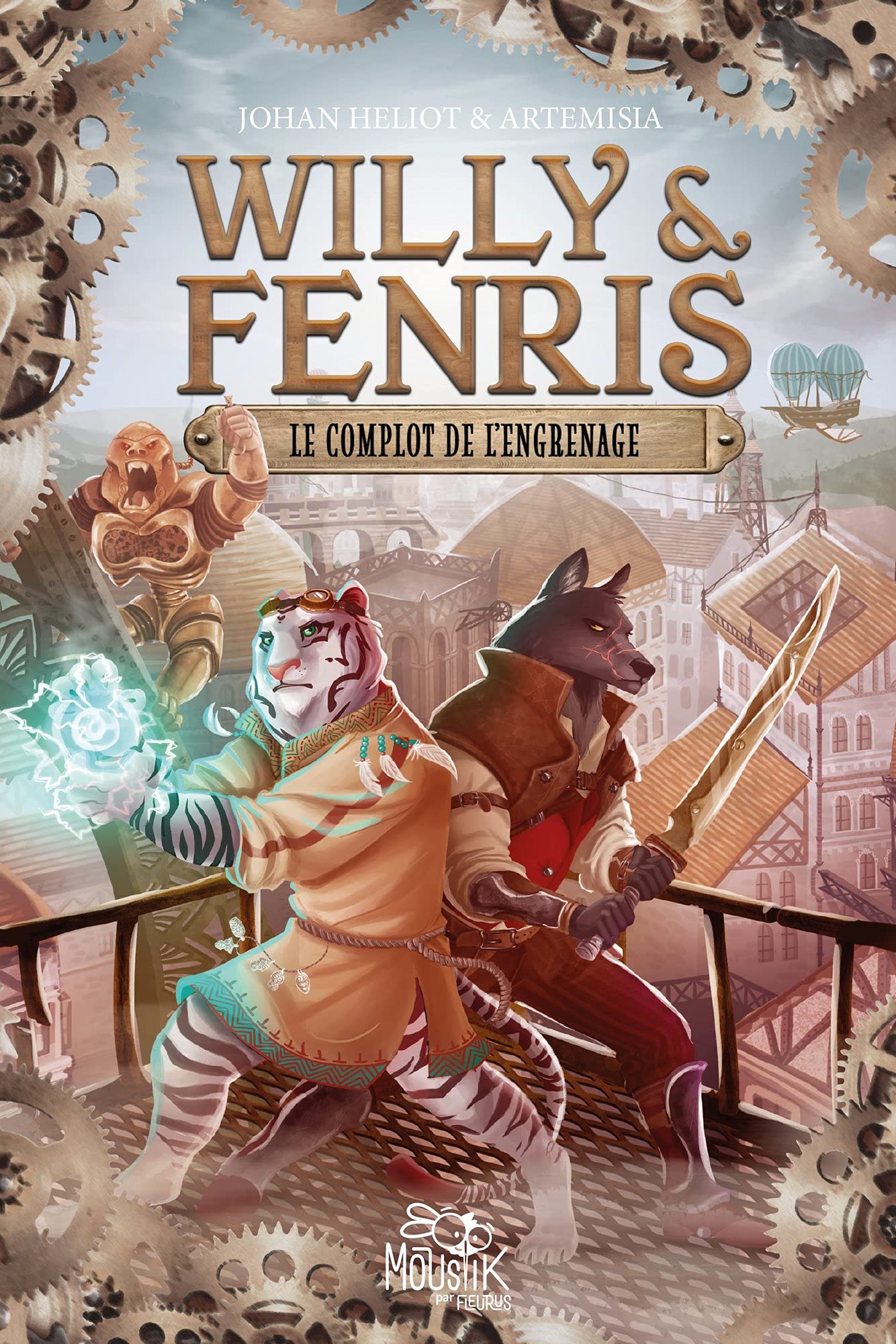 jaquette album Willy et Fenris - Le complot de l'engrenage