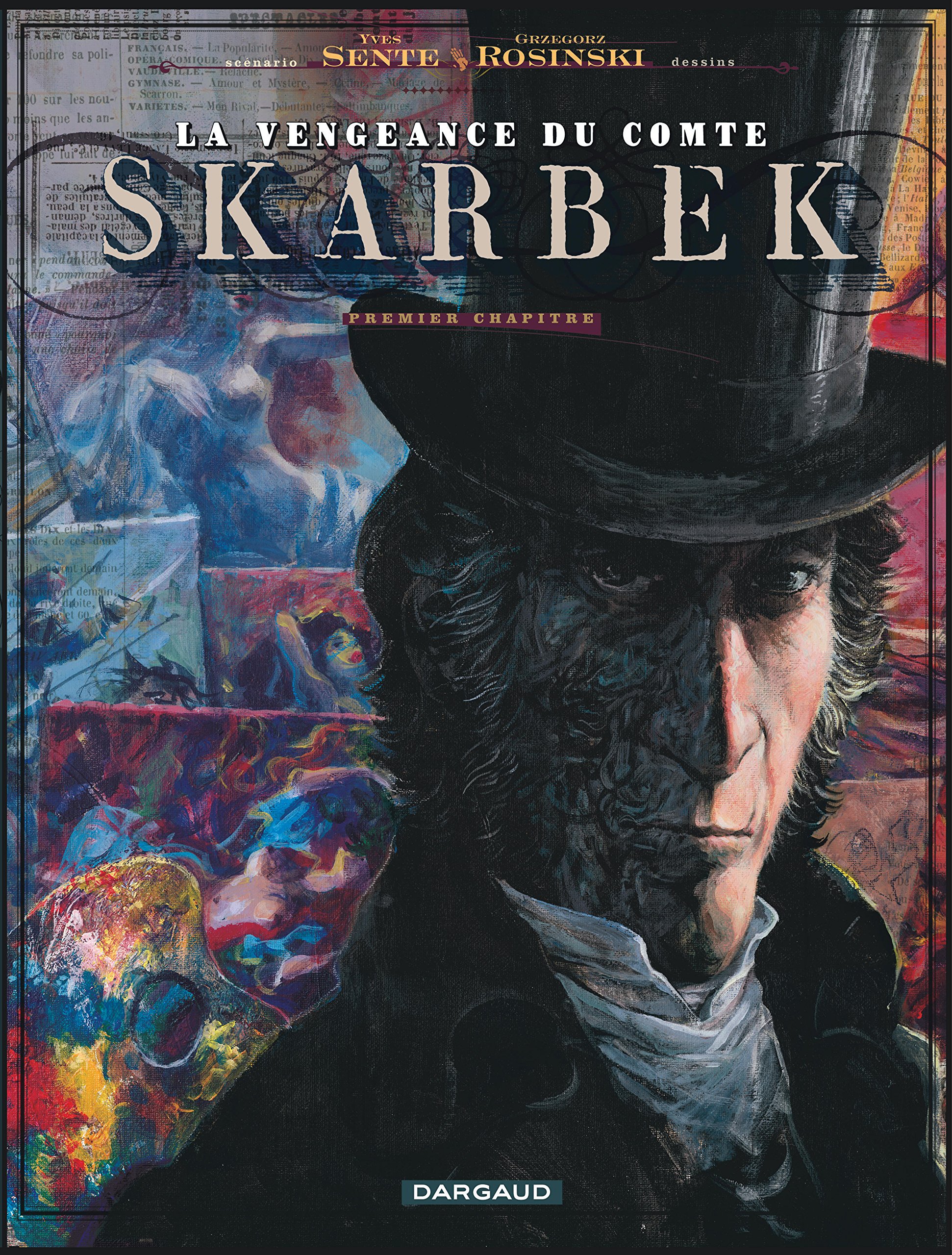 jaquette album La Vengeance du Comte Skarbek, tome 1 : Les Deux mains d'Or