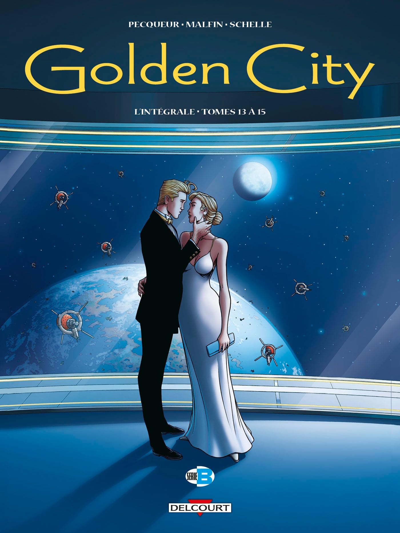 jaquette album Golden City - Intégrale T13 à T15