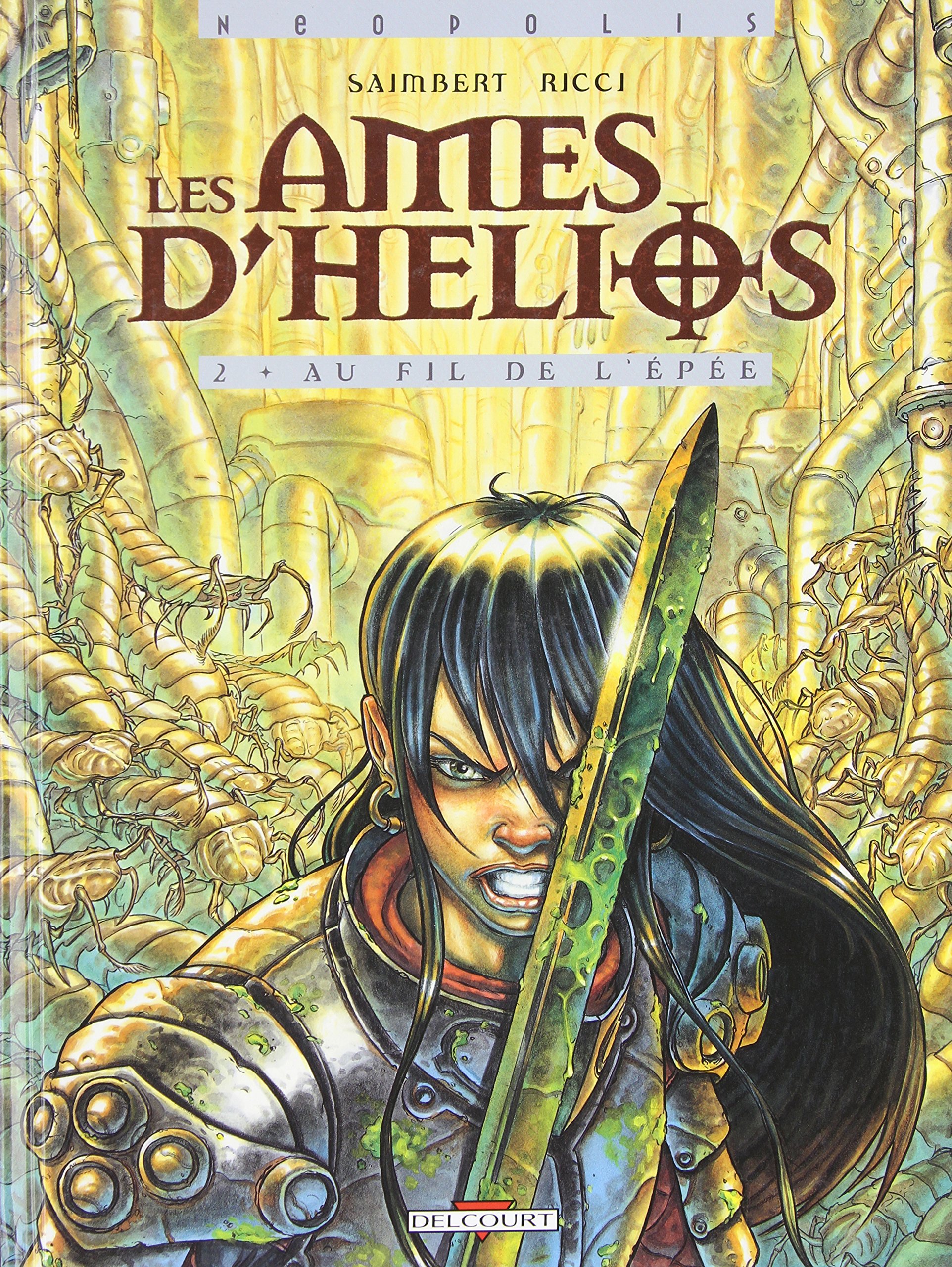 jaquette album Les Âmes d'Hélios, tome 2 : Au fil de l'épée
