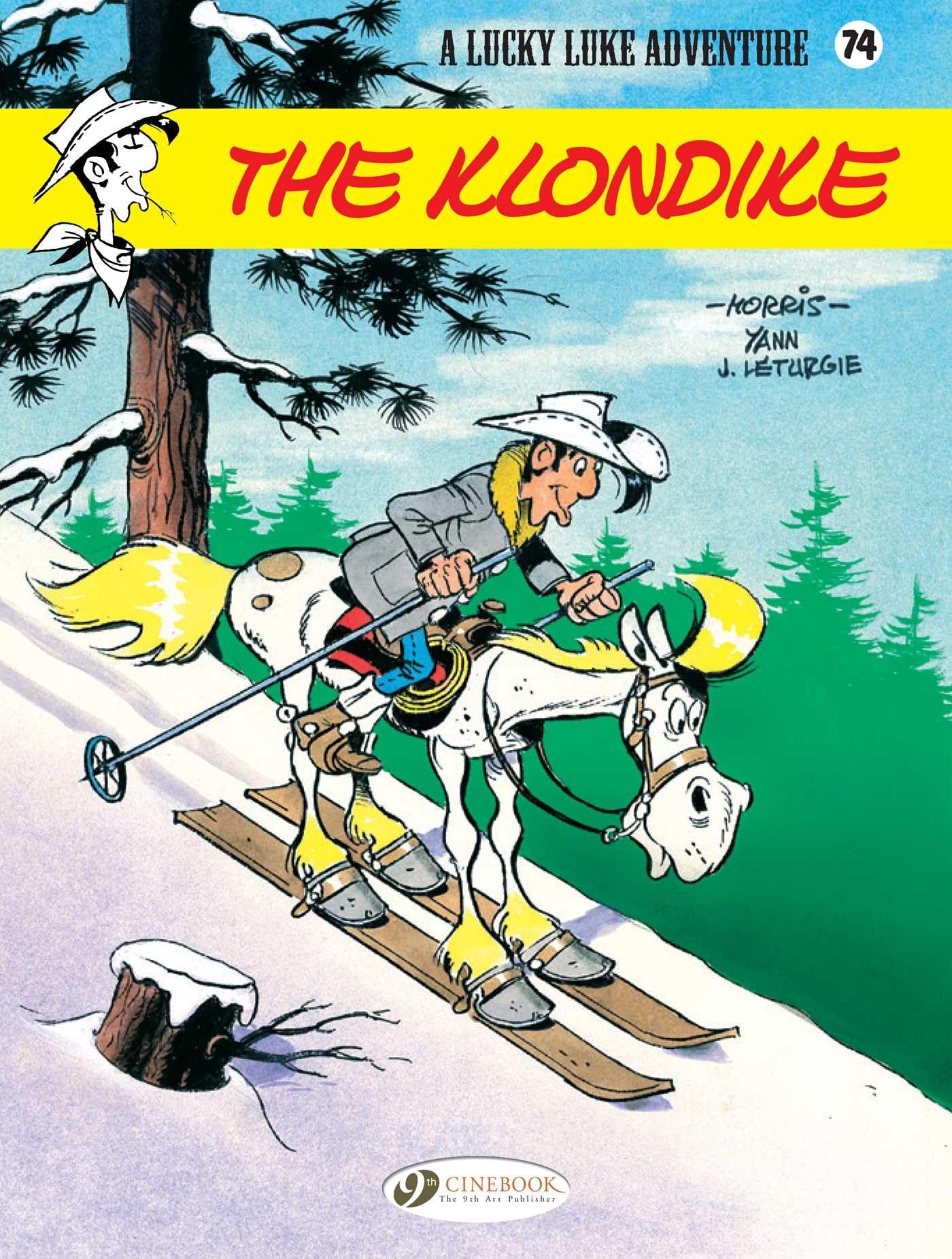 jaquette album Lucky Luke Volume 74 - The Klondike (74)
