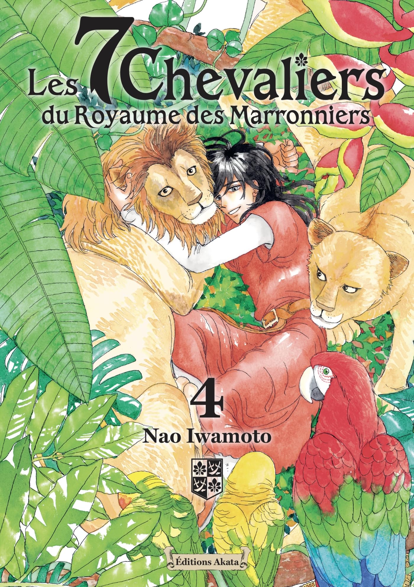 jaquette album Les 7 Chevaliers du Royaume des Marronniers - Tome 4