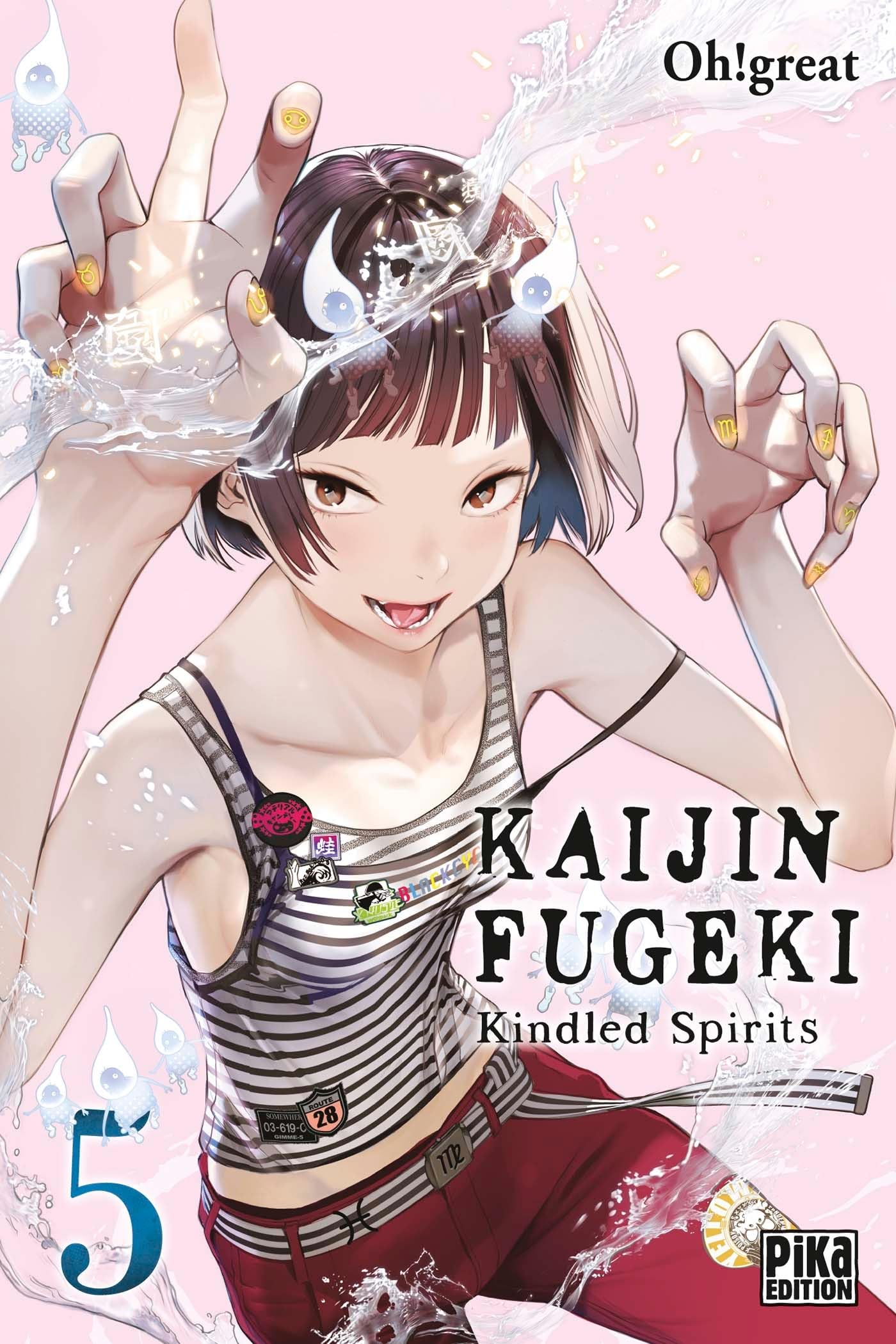 jaquette album Kaijin Fugeki - Kindled Spirits T05