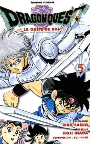 jaquette album Dragon Quest T05: La Quête de Daï