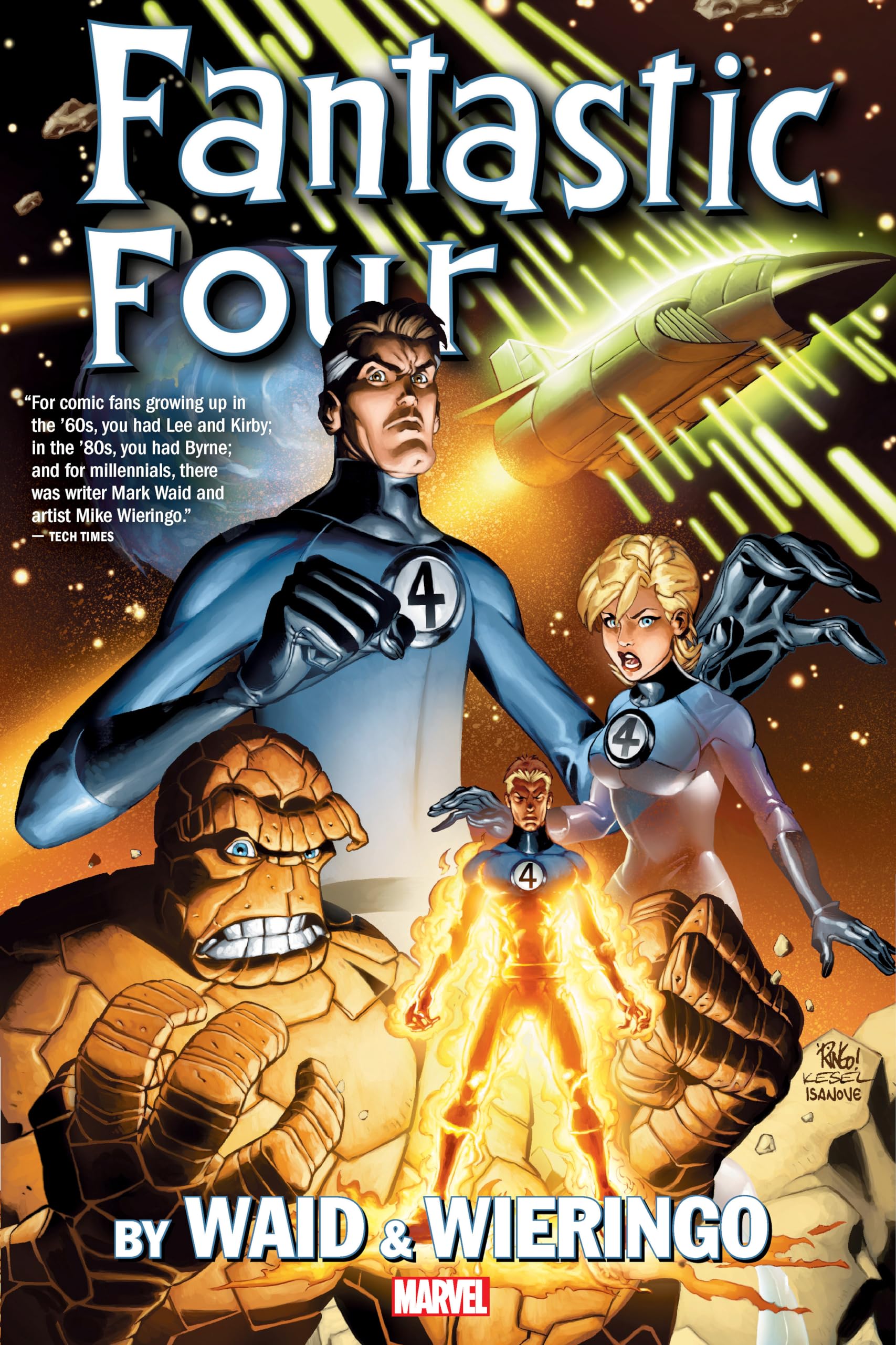 jaquette album FANTASTIC FOUR BY WAID & WIERINGO OMNIBUS WIERINGO FIRST ISSUE COVER [NEW PRINTI NG]