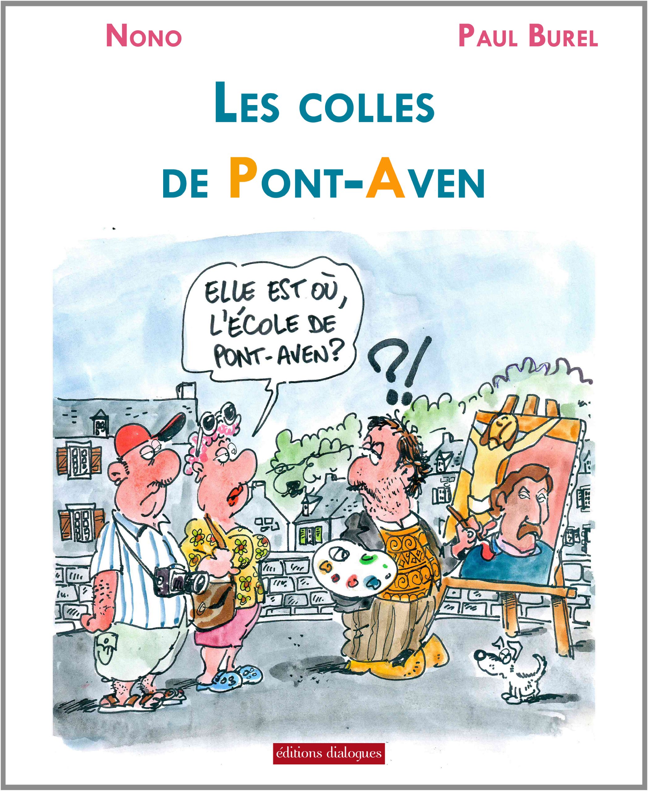 jaquette album Les colles de Pont-Aven