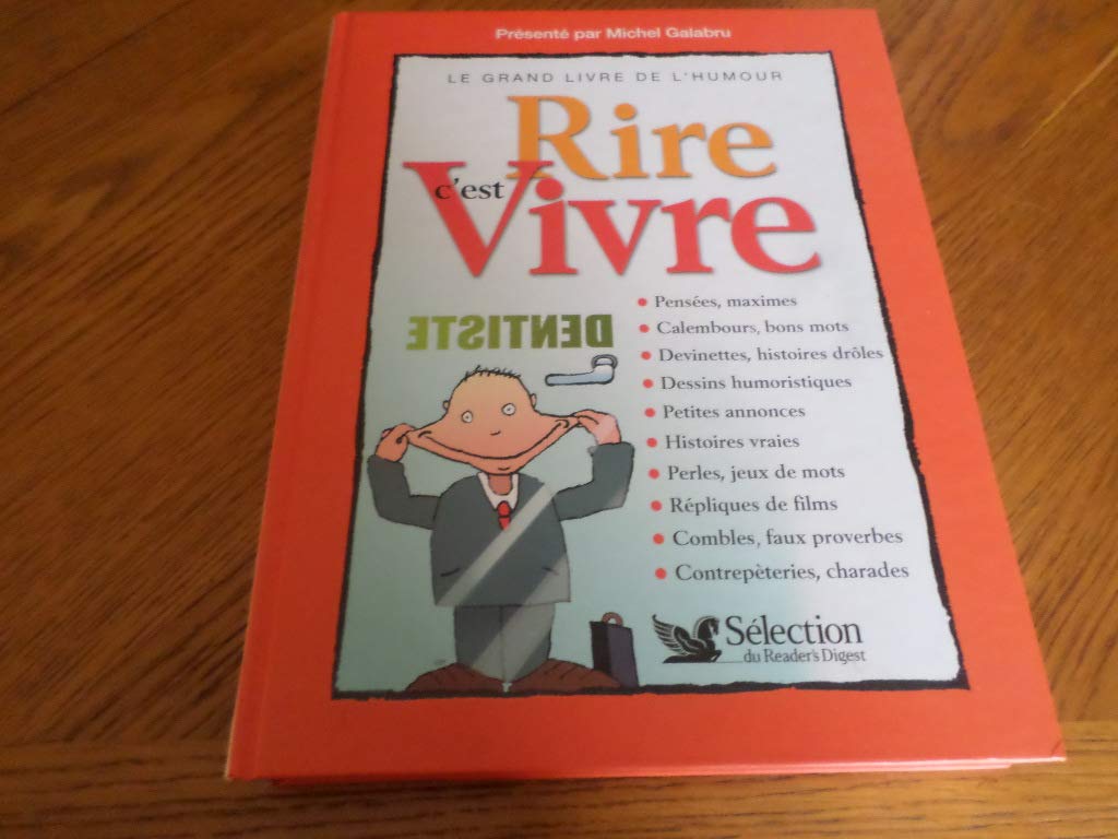 jaquette album Rire c'est Vivre: Le grand livre de l'humour