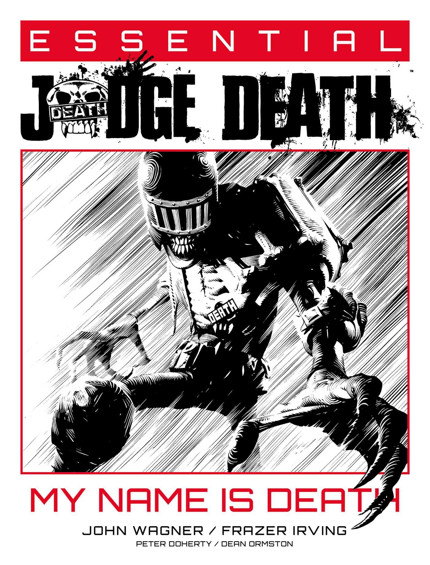 jaquette album Essential Judge Death: My Name Is Death