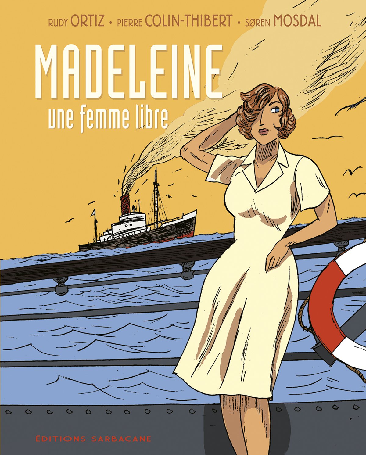 jaquette album Madeleine, une femme libre
