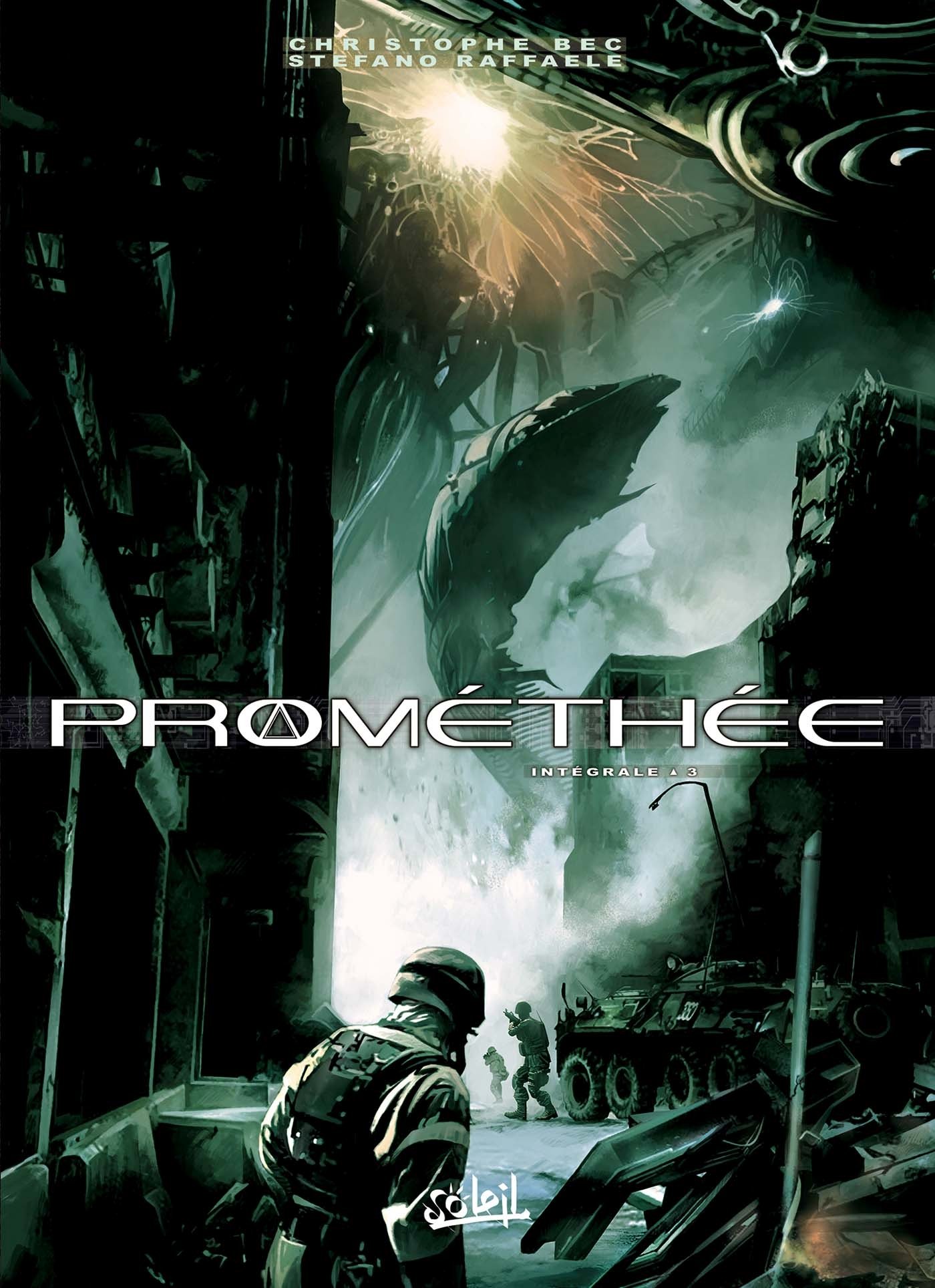 jaquette album Prométhée - Intégrale T10 à T12