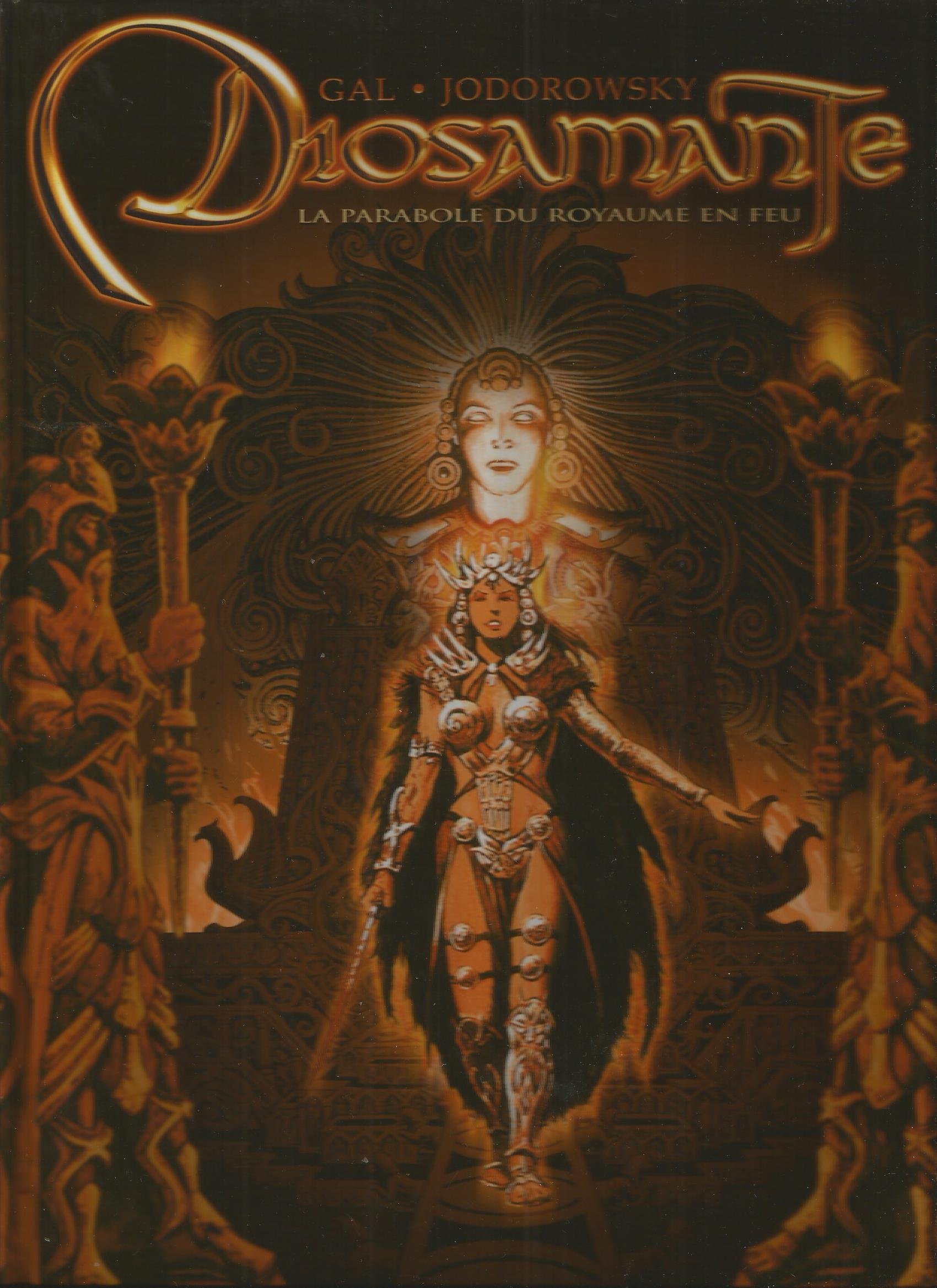 jaquette album La Passion de Diosamante, tome 1 : La Parabole du Royaume en Feu