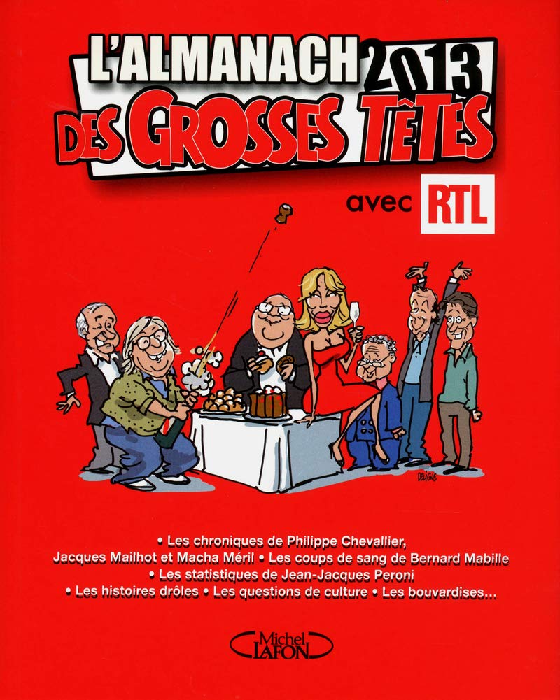 jaquette album L'almanach des GrossesTêtes 2013