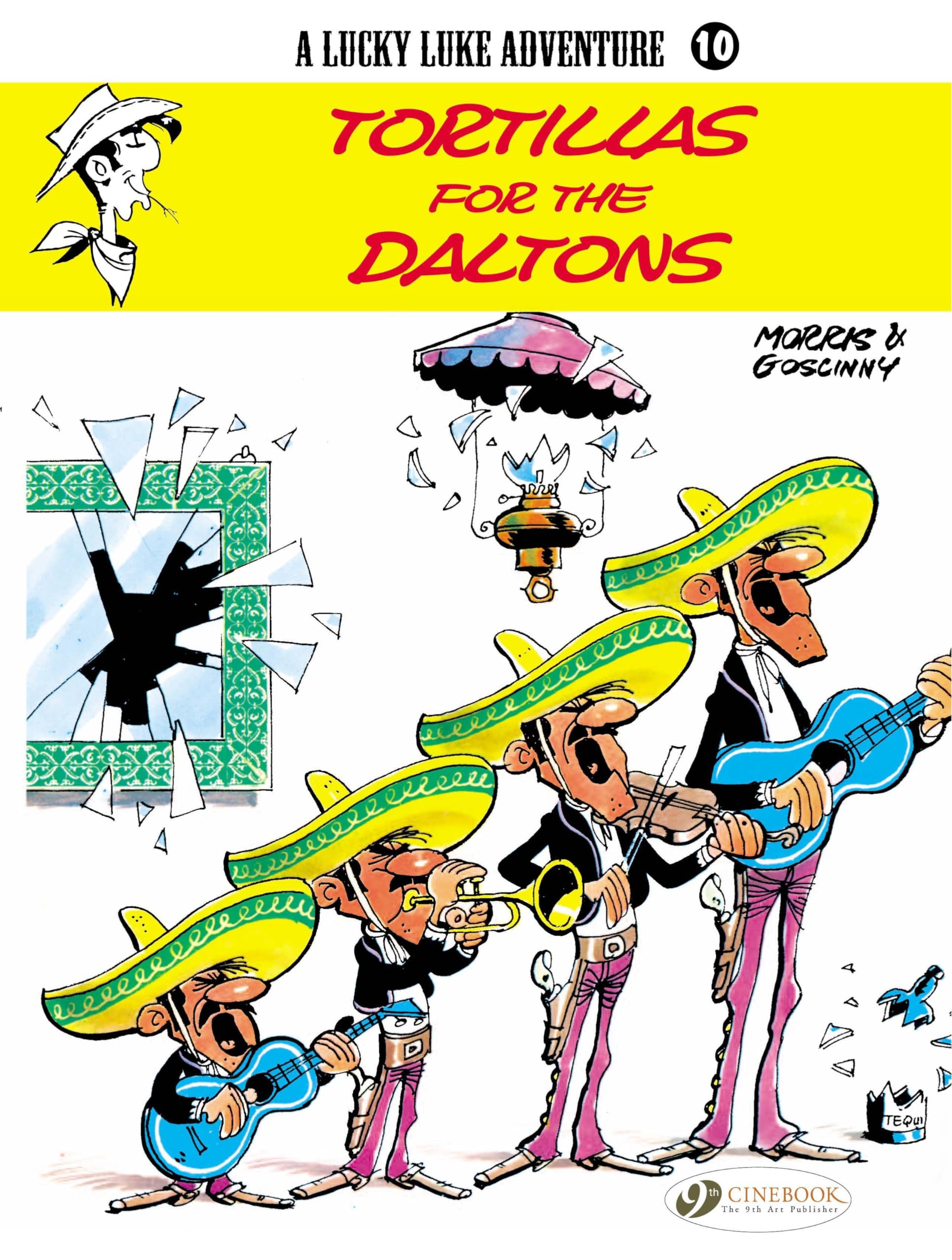 jaquette album Lucky Luke - Tome 10 Tortillas for the Daltons (10)