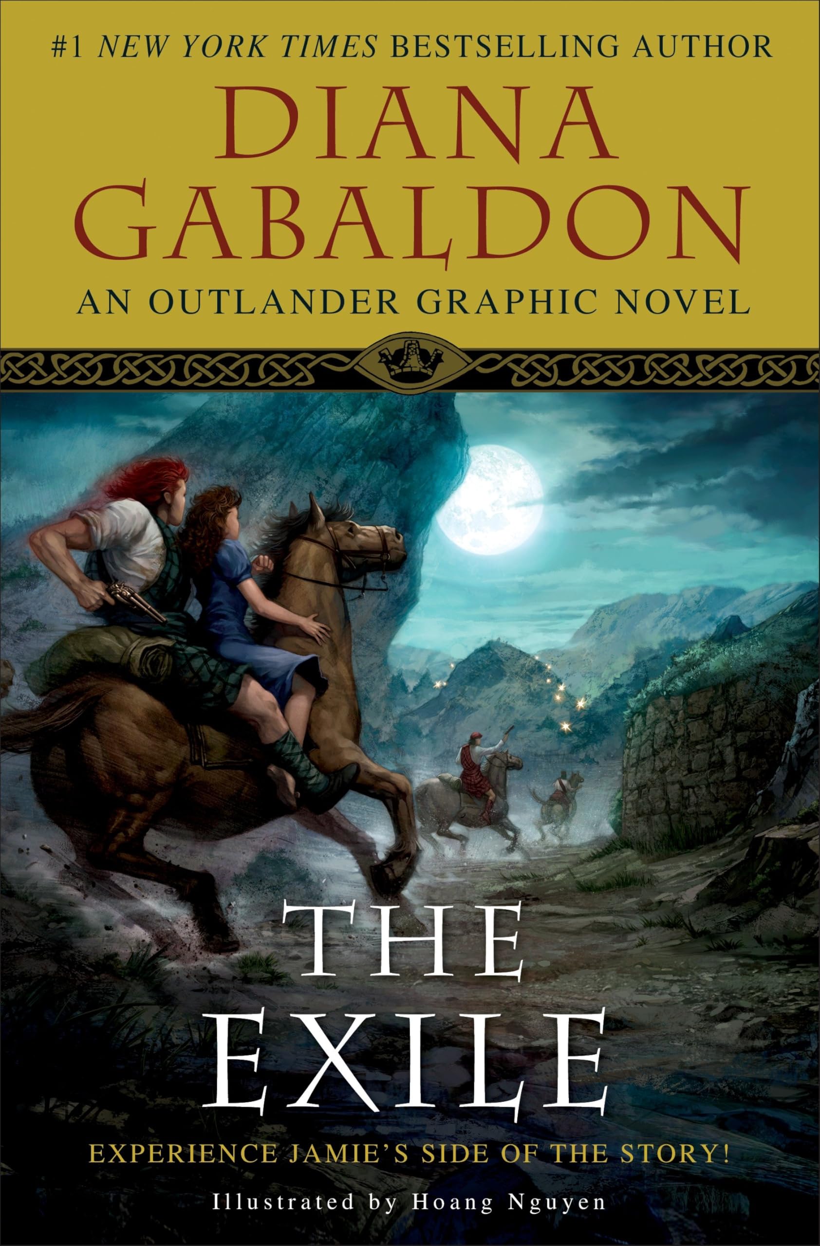 jaquette album The Exile: An Outlander Graphic Novel
