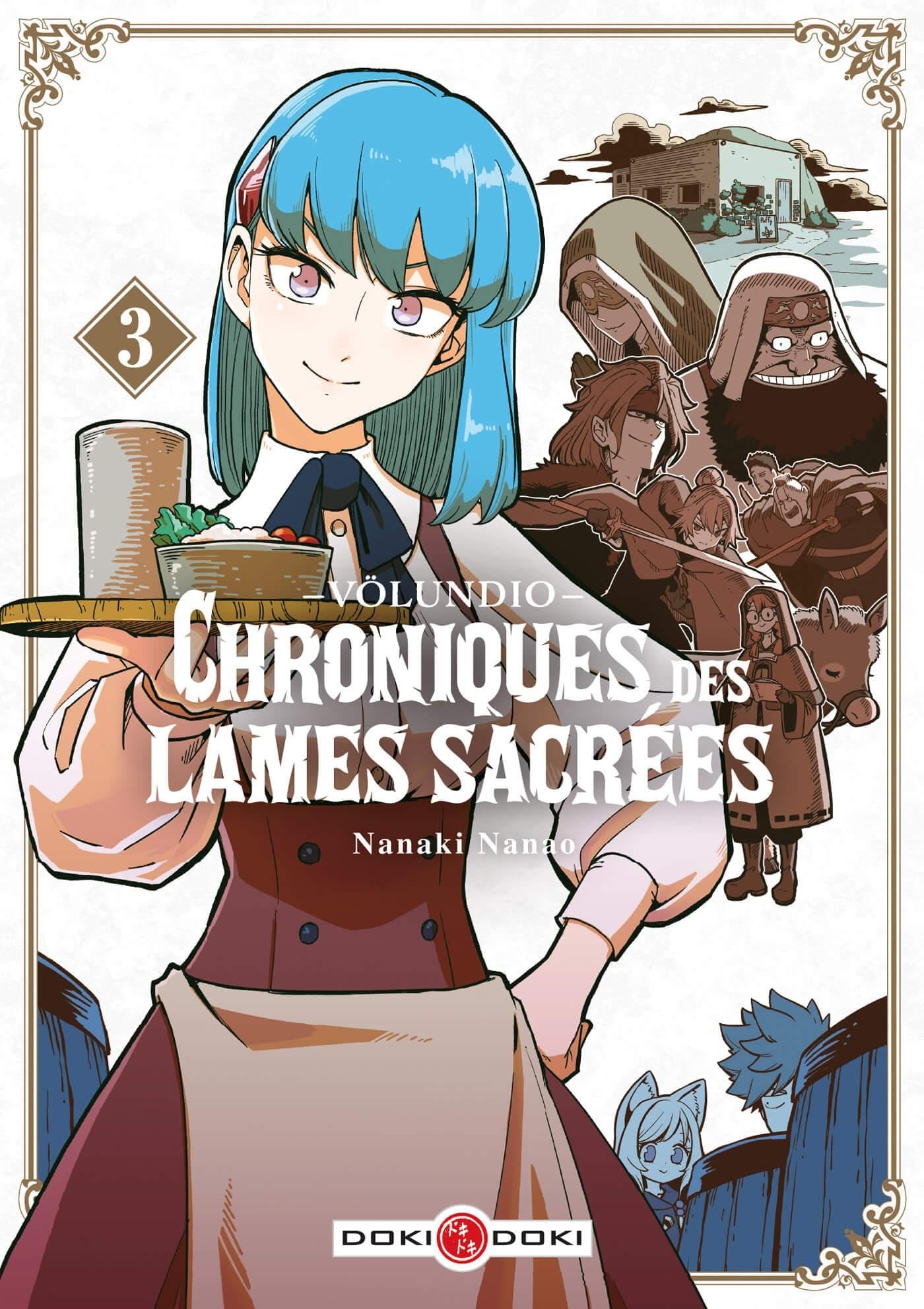 jaquette album Völundio : Chroniques des lames sacrées - vol. 03