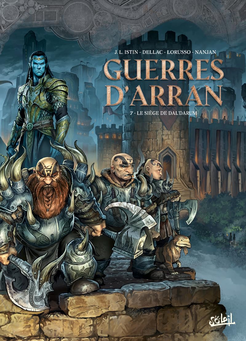 jaquette album Guerres d'Arran T07 - Le Siège de Dal'darum (7)