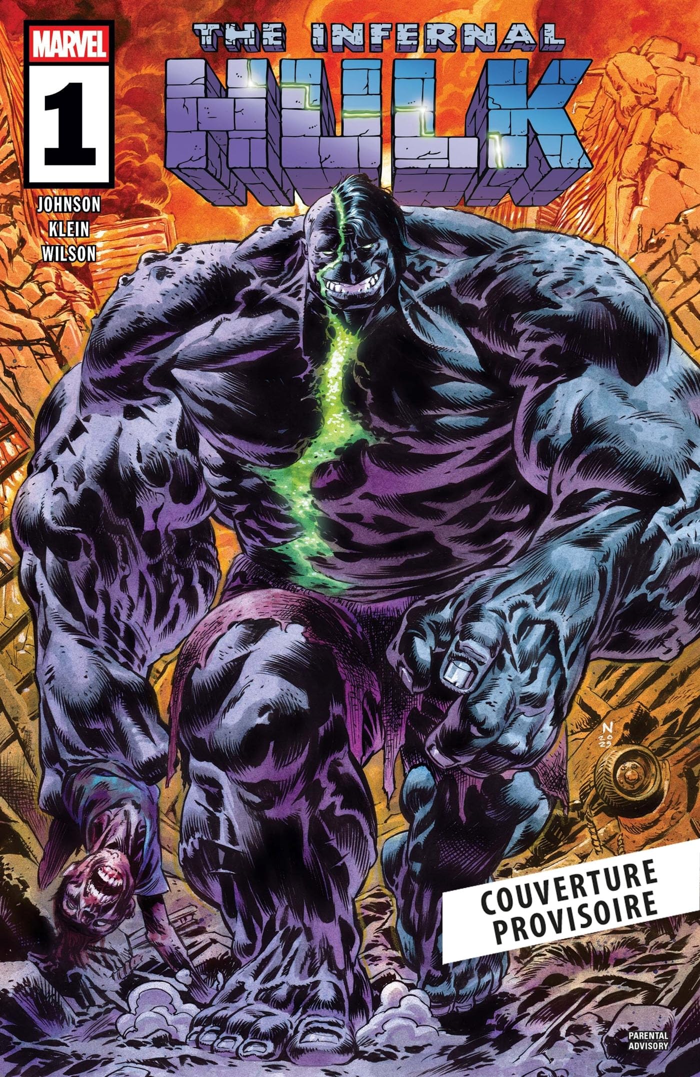 jaquette album Infernal Hulk