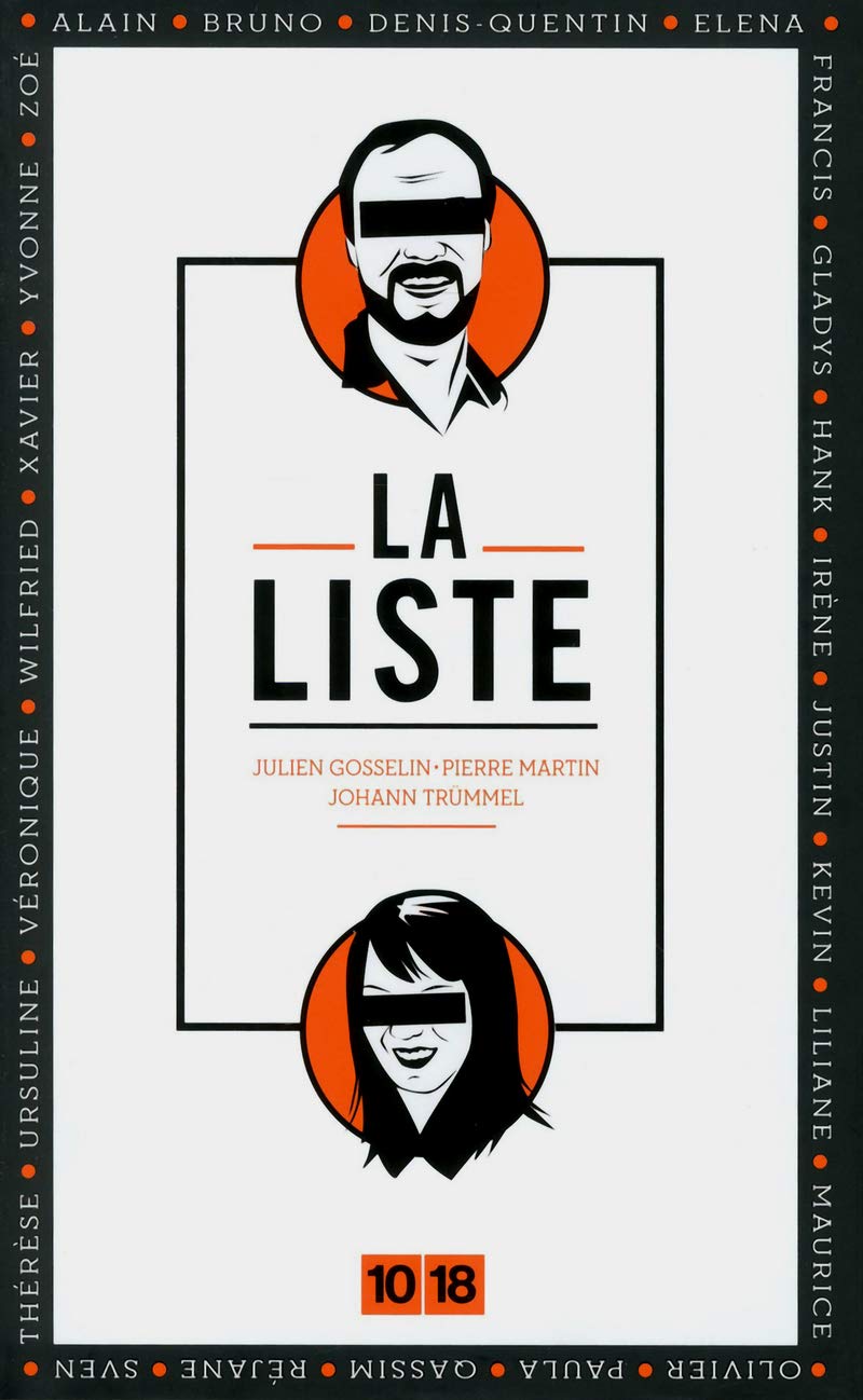 jaquette album La liste